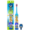 firefly-clean-n-protect-sonic-the-hedgehog-toothbrush-with-3d-hygienic-cover-soft-premium-bristles-anti-slip-grip-handle-includes-battery-ages-3-3-piece-set-single-pack